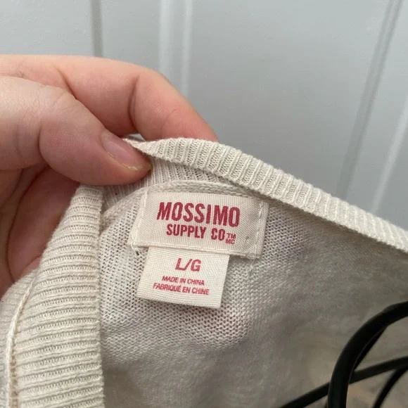 Target 100% Cotton Lightweight Cream Bottom Button Front Cardigan Size M - Picture 6 of 6